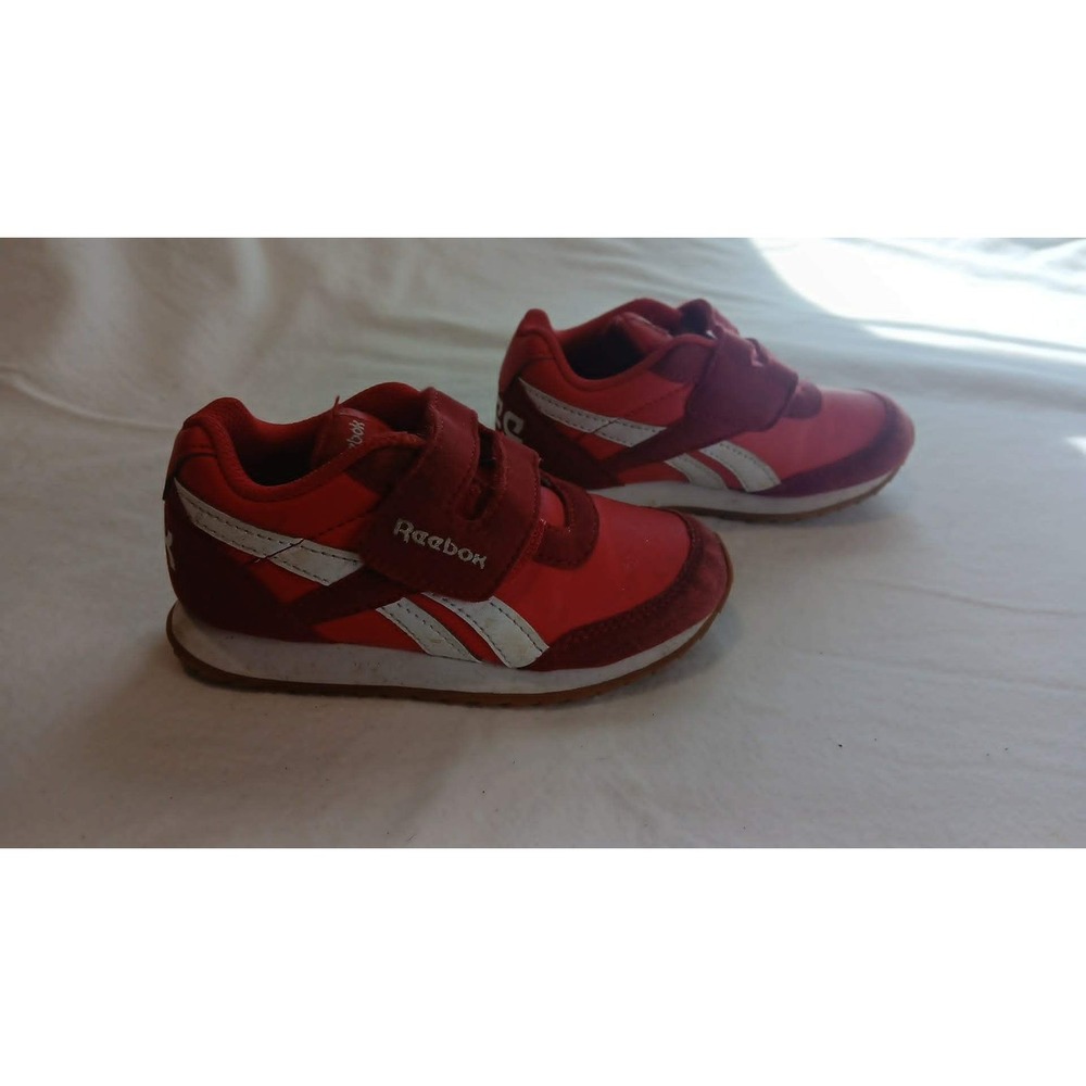 Reebok Royal Classic Jogger 2.0 Toddler Size 9 Red White Retro Sneakers 1X2455